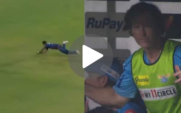 [Watch] Jonty Rhodes' Standing Ovation For Gowtham After A Dream Catch Of Russell